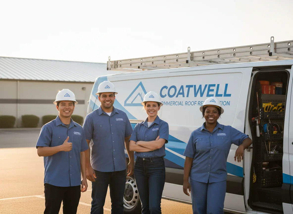 Commercial roof coating company in Yorkshire, OH